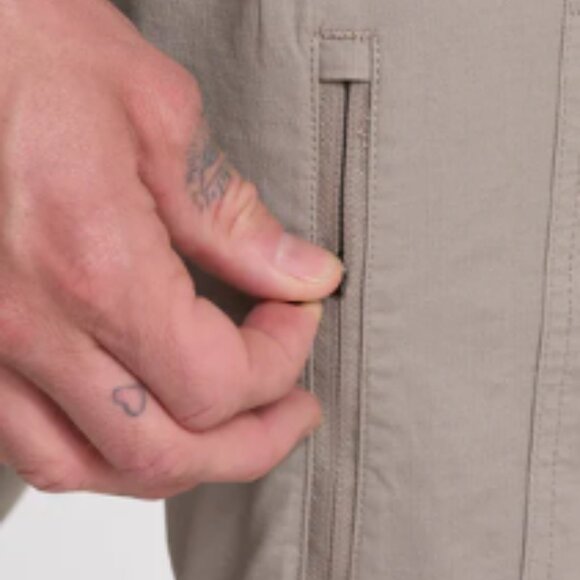 Vuori Men's Ripstop Climber PaDuraTerra Pants Sesame Beige Size Medium - Picture 13 of 14